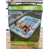 Sloosh Inflatable Tanning Pool Lounger Float-XL, 85" x 57"