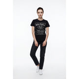 Brad Paisley Alcohol Tour 2005 T Shirt Women's Size Small Black Crew Neck Tee