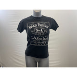 Brad Paisley Alcohol Tour 2005 T Shirt Women's Size Small Black Crew Neck Tee