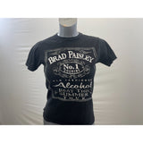 Brad Paisley Alcohol Tour 2005 T Shirt Women's Size Small Black Crew Neck Tee