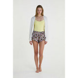 Bluenotes Women's Sleep Shorts Size Small Gray Canadian Beaver Maple Leaf Moose