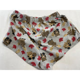 Bluenotes Women's Sleep Shorts Size Small Gray Canadian Beaver Maple Leaf Moose