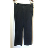 Tommy Hilfiger Women's Size 10 Stretch Black Straight Leg Mid Rise Pants