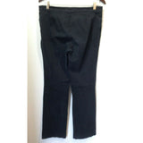 Tommy Hilfiger Women's Size 10 Stretch Black Straight Leg Mid Rise Pants