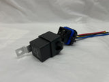 JD1914 12V 40A Car Relay with Interlocking Relays Socket and Color Wire Harness