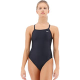 TYR Sport Women's Solid Diamondback Swimsuit 34(M) BLACK NWT