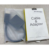 Rankie Mini DisplayPort (Mini DP) to VGA Adapter, New In Open Box