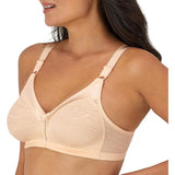 Bali 3372  Double-Support Spa Closure Wire-Free Bra Porcelain
