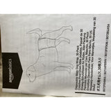 Amazon Basics Male Dog Diapers, 30 Count, X-Small, Ultra Absorbent Disposable
