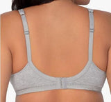 Fruit of the Loom Cotton Stretch Extreme Comfort Bra Style 9292PRA Gray