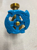SharkBite 3/4 x 3/4 Inch MHT 45 Degree Hose Bibb, Multi Turn, Push To Connect