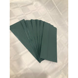 TaoBary Business Envelope #10 Straight Flap Slight Foil Green Color Pack 25