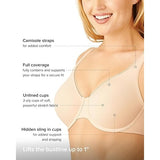 WACOAL 855352 WOMEN'S HIGH STANDARDS UNDERWIRE BRA 36DD NWOT