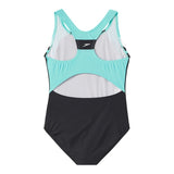 Speedo Girls' Infinity Splice One Piece Swimsuit Size 10 New