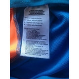 Adidas Shorts Women's Size Small Blue Orange Polyester Running Workout Shorts