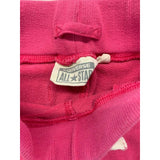 Converse All Star Girls Size Medium Pink Drawstring Waist Cuffed Jogging Pants J