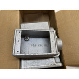 Lot of 14 - FS2 Crouse-Hinds Single Gang Box Conduit Outlet 3/4" NEW