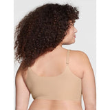 True & Co Womens Skinny Strap Ballet Bralette 16838 Bare
