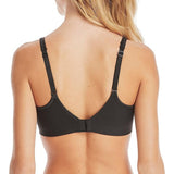 Hanes MHG199 Women's Comfort Evolution Lace Wirefree Black Bra Size 2XL NWT