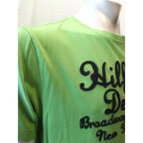 Tommy Hilfiger Green Embroidered Spell Out Men's Short Sleeve Crew Neck Size M
