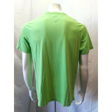 Tommy Hilfiger Green Embroidered Spell Out Men's Short Sleeve Crew Neck Size M
