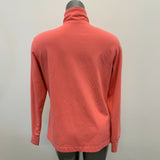 Roots Activewear Jacket Womens Large Peach Color Long Sleeve Mock Full Zip