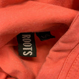 Roots Activewear Jacket Womens Large Peach Color Long Sleeve Mock Full Zip