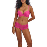 Freya Womens US 157811 Fascinate Underwire Molded Plunge T-Shirt Bra 32H NWOT