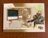 2025 Upper Deck CFL SP Game Used Patch Javon Leake CFL-JL Elks #15/75 (Copy)