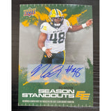 2025 Upper Deck CFL Season Standouts Autograph Nick Anderson Elks #86