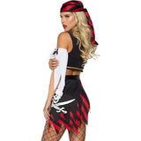 Leg Avenue Women's 4 Pc Wicked Pirate Wench Costume SIZE SMALL NEW