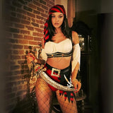 Leg Avenue Women's 4 Pc Wicked Pirate Wench Costume SIZE SMALL NEW