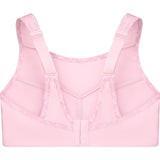 Glamorise 1066 No Bounce Plus Camisole Wirefree Sports Bra Parfait Pink NWOT