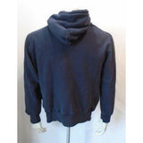 Michigan Wolverines Hoodie Blue Long Sleeve Spell Out Hooded Sweatshirt Size S