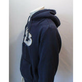 Michigan Wolverines Hoodie Blue Long Sleeve Spell Out Hooded Sweatshirt Size S