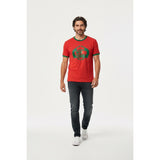 Portugal 2010 Fifa World Cup Soccer Men's XL Red Cuffed Short Sleeve T Shirt