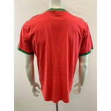 Portugal 2010 Fifa World Cup Soccer Men's XL Red Cuffed Short Sleeve T Shirt