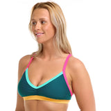 Body Glove Kingfisher Drew E Cup Bikini Top Swimsuit Adjustable Tie Back NWT