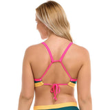 Body Glove Kingfisher Drew E Cup Bikini Top Swimsuit Adjustable Tie Back NWT