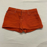 Polo Ralph Lauren Women's Shorts Size 2 Orange Low Rise Cotton Short