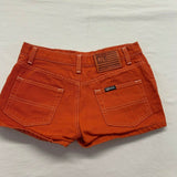 Polo Ralph Lauren Women's Shorts Size 2 Orange Low Rise Cotton Short