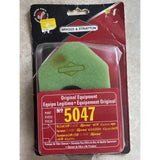 Briggs And Stratton Genuine Parts #5047 Air Filter NEW