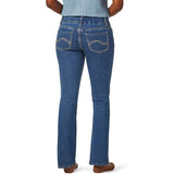 Riders by Lee Indigo Womens 14P Pull On Waist Smoother Bootcut Jeans NWOT
