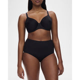 Chantelle Comfort Chic T-Shirt Bra C18JNV Black 38DD NWT