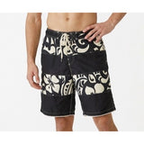 Speedo Men's Swim Shorts Size Small Blue White Polyester  Mesh Lined Swim Trunks
