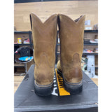 Ariat Men's 9.5 EE Wide Sierra Soft Toe Work Boot Aged Bark Roper Toe Pre-owned