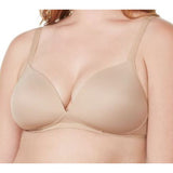 Warners Blissful Benefits Wireless Lift T-Shirt Bra 04003W Almond