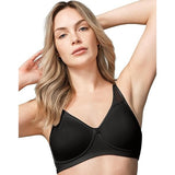 Wonderbra W2483 No Poke Side-Stay Wire-Free Bra Black NWT