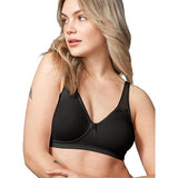 Wonderbra W2483 No Poke Side-Stay Wire-Free Bra Black NWT