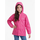 FROGG TOGGS Youth Ultra-Lite2  Packable Rain Jacket Pink Medium (No Pants)